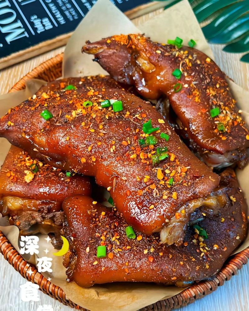 五香卤猪蹄/熟猪蹄/源头工厂直供/酱卤猪蹄餐饮商用/