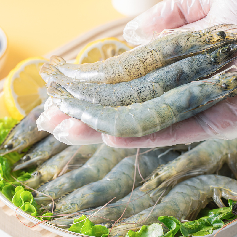 风味浓郁的盐冻大虾1.5kg