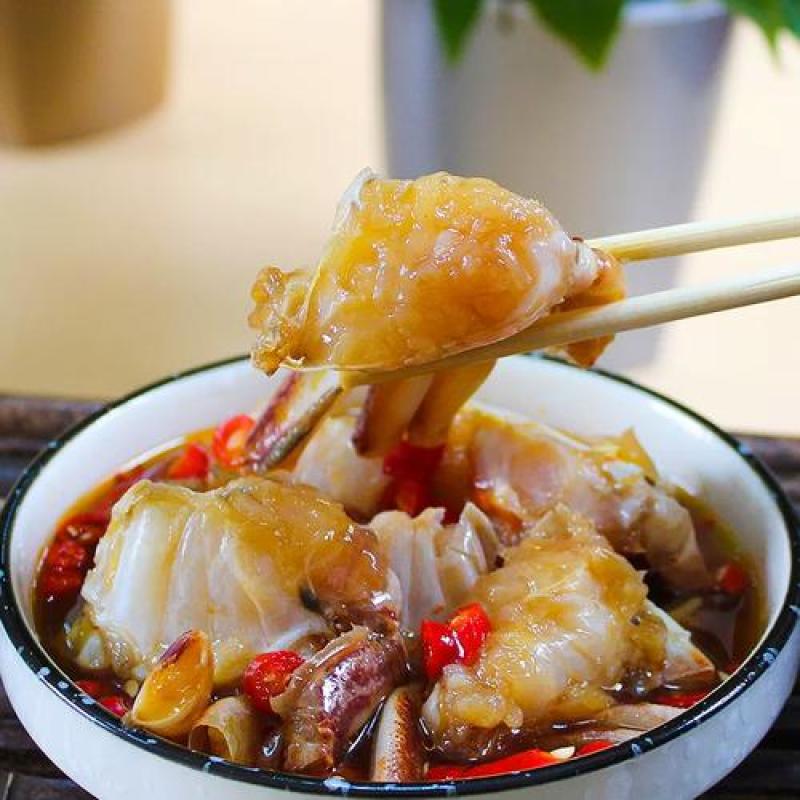 生腌蟹生腌螃蟹海鲜生腌海鲜750g（含