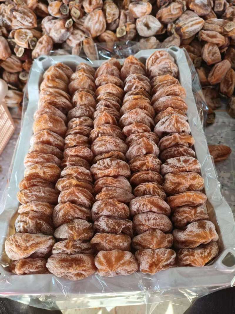 山东青州霜降柿饼微霜流心柿饼电商柿饼临朐隐士柿饼