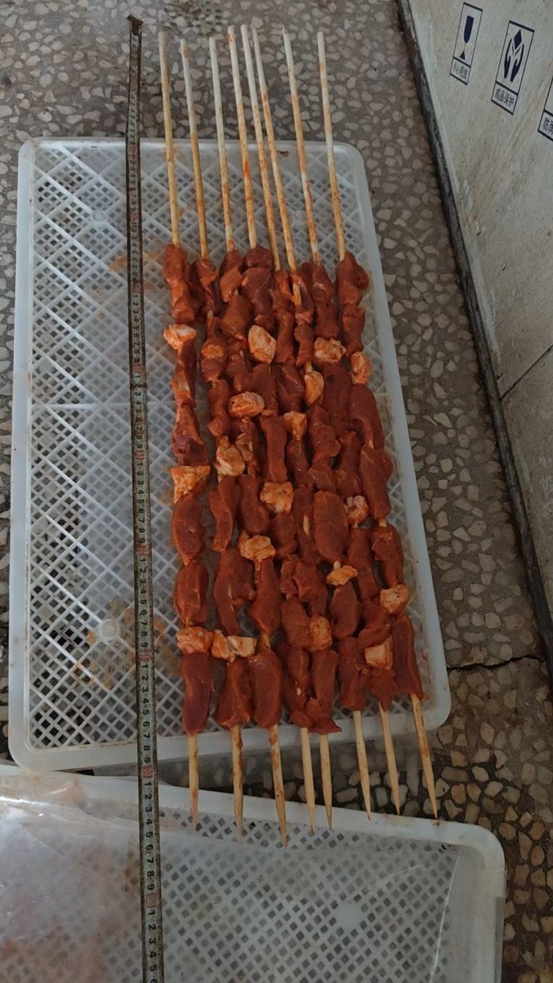 一米大肉串网红大肉串庙会大肉串