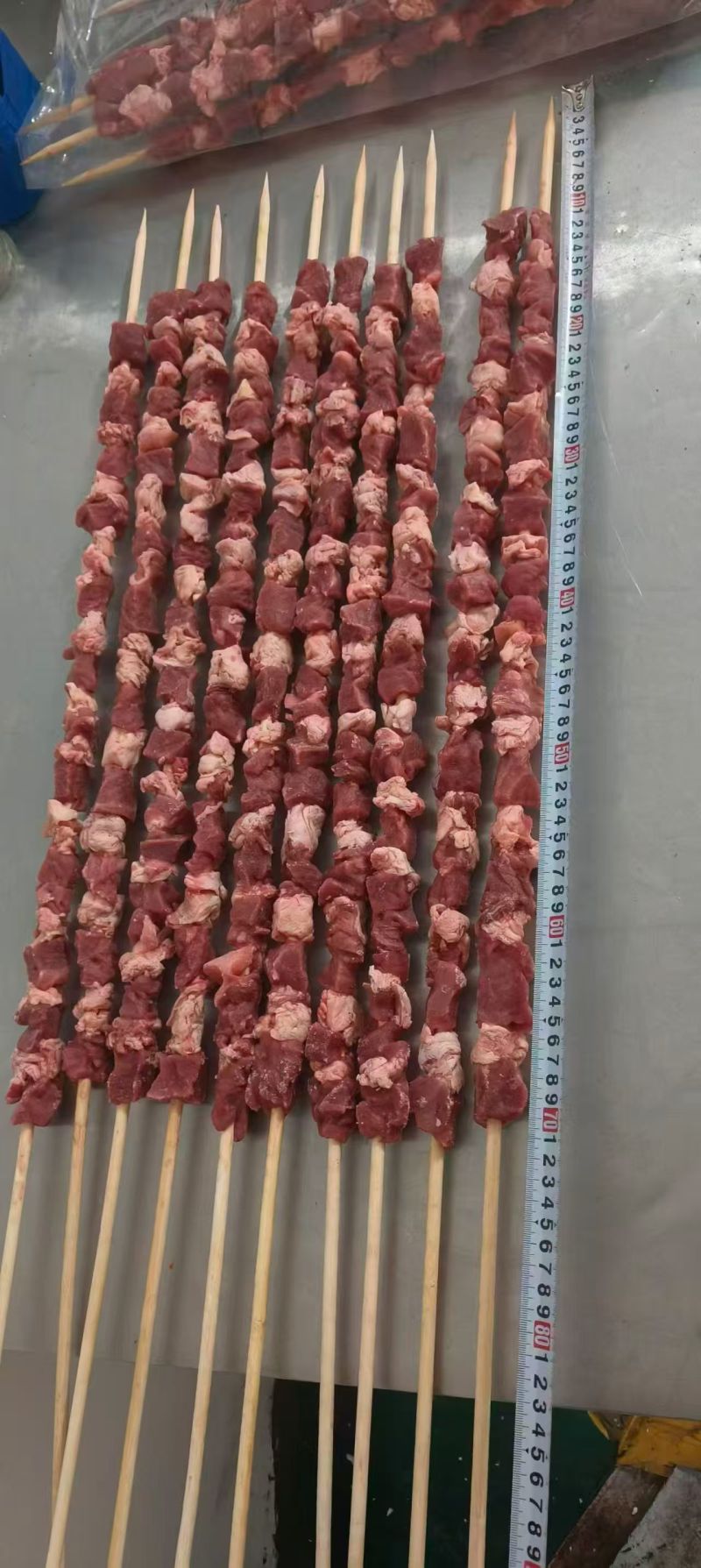 一米大肉串网红大肉串庙会大肉串