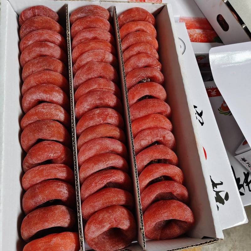 广西爆浆流心非富平蜜柿，独立包装，新鲜晾晒