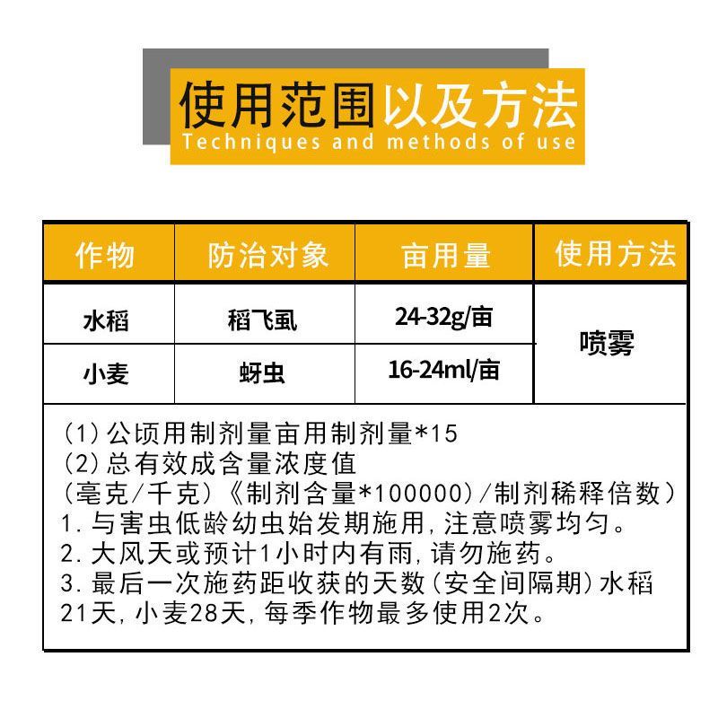 河北威远谷兴25%吡蚜酮悬浮剂小麦蚜虫水稻稻飞虱专用农药