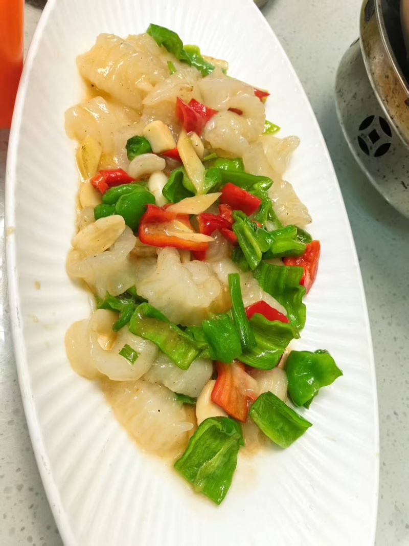 冷冻牛奶花胶商用花胶渔泡鲜冻非即食鱼胶酒店食材