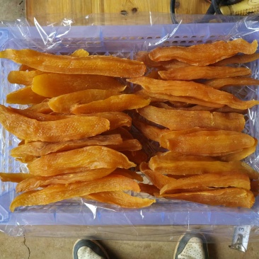 倒蒸红薯干