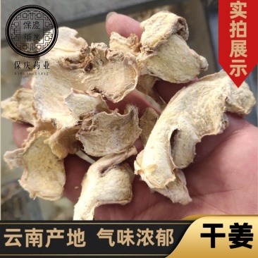 干姜片新货干姜个过筛发货现货小黄姜味道浓郁实拍现货