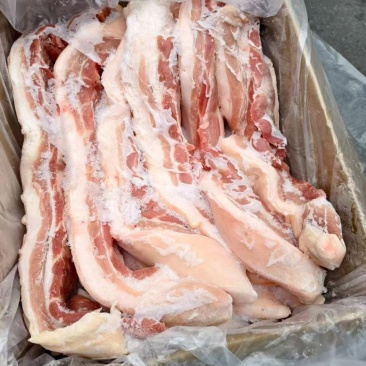 带皮五花肉条精修