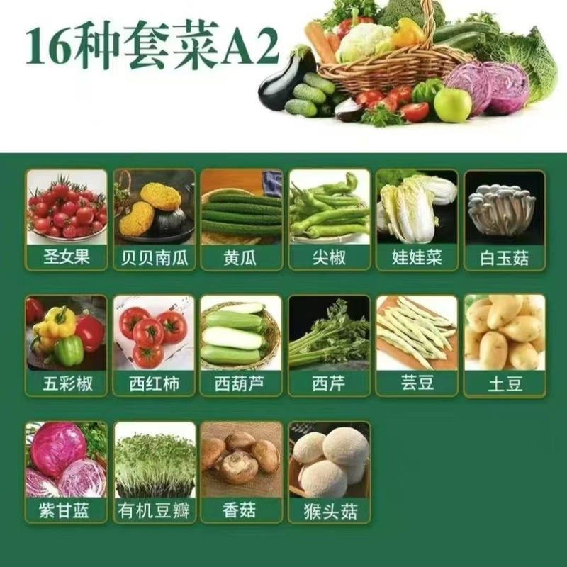 蔬菜礼包套盒精品定制对接全国按需定制欢迎咨询