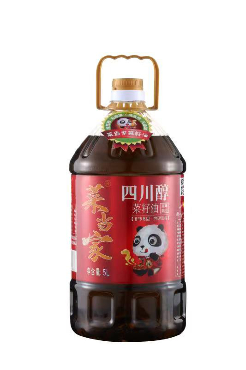 菜当家菜籽油大量抢购