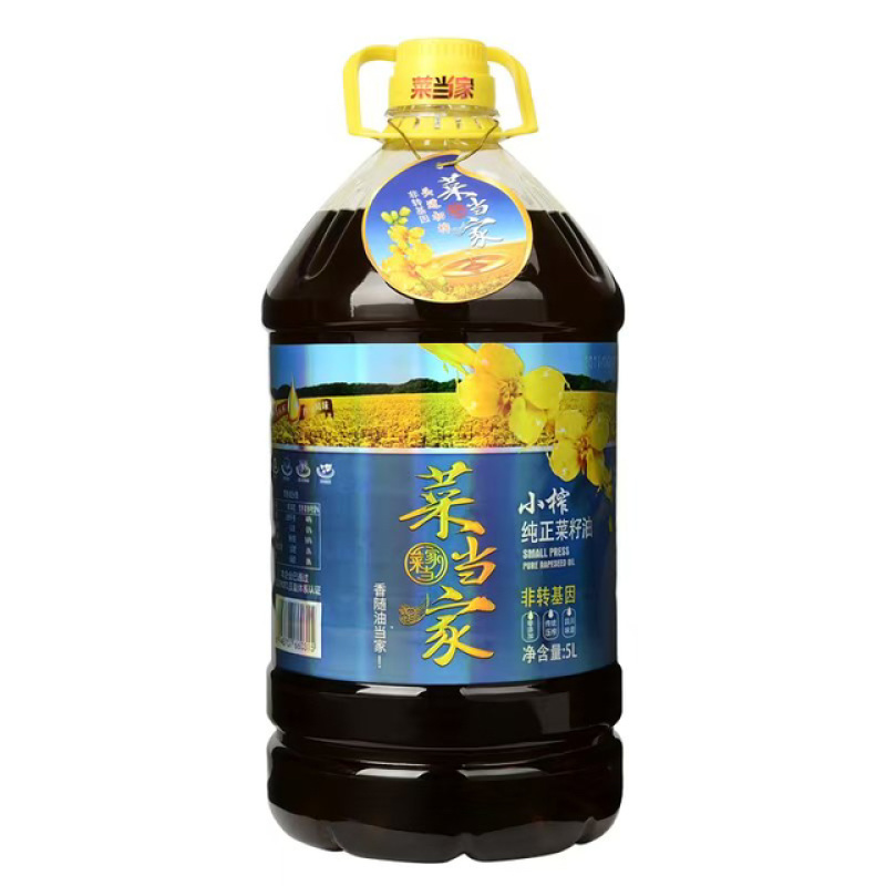 菜当家菜籽油大量抢购