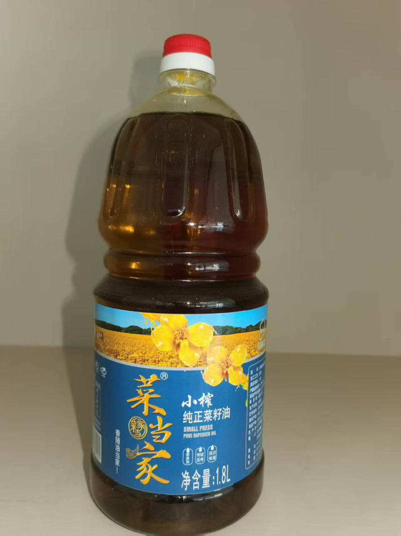菜当家菜籽油大量抢购
