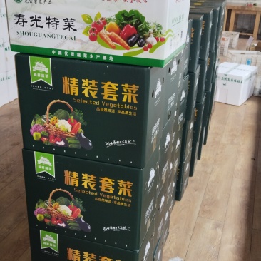 山东寿光精品套菜蔬菜礼包平台团购批发精装套菜礼盒套菜品种齐全