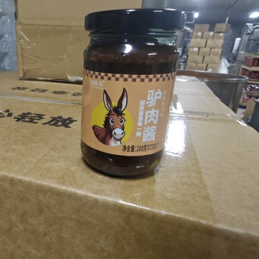 双味美，200g驴肉酱，源头工厂，对接全国价格美丽