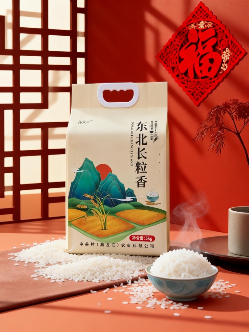 五常大米（原粮稻花香2号）