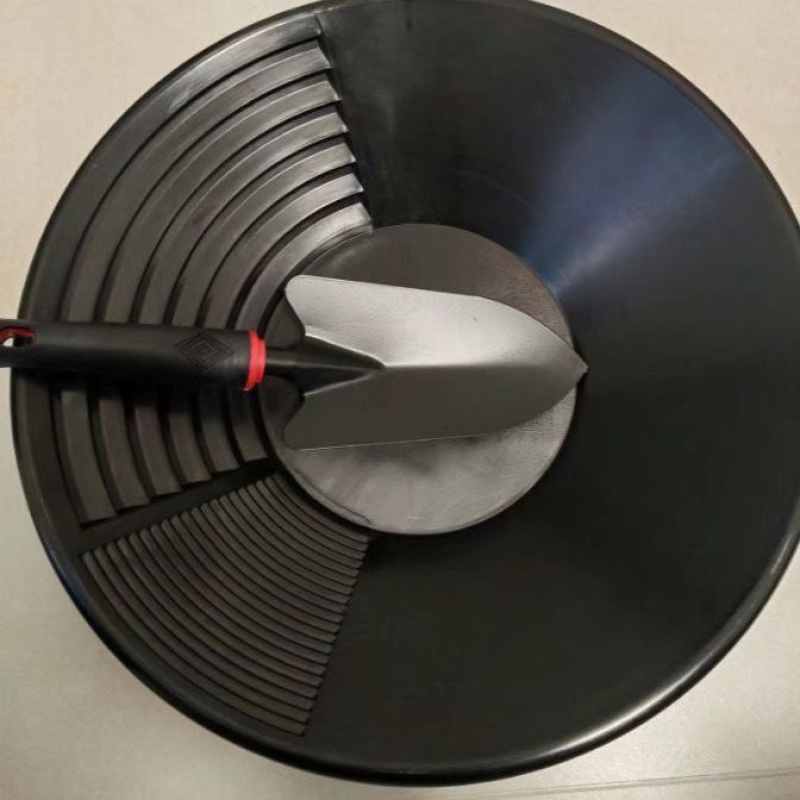 特厚款淘金盆手摇式陶金盆便携式淘金工具淘金耐用一体淘