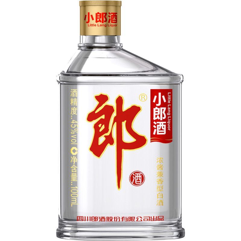 郎酒小郎酒45度100ml兼香型白酒45度100m