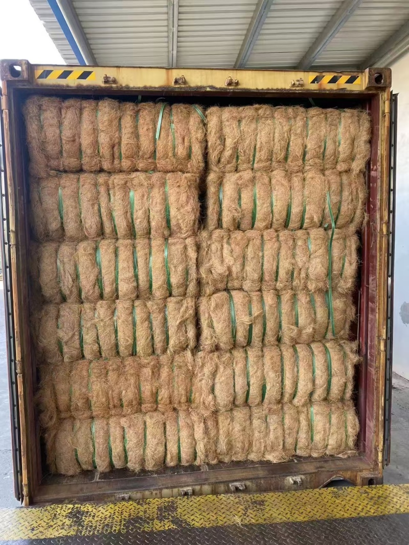 厂家批发进口椰糠椰丝进口椰壳基质栽培基质出口菲律宾