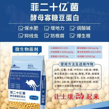菲二十亿菌肥#大豆微生物菌肥#【大豆发酵】#二十亿菌