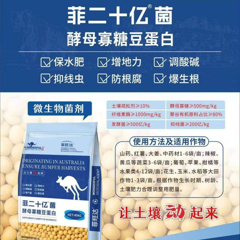 菲二十亿菌肥#大豆微生物菌肥#【大豆发酵】#二十亿菌