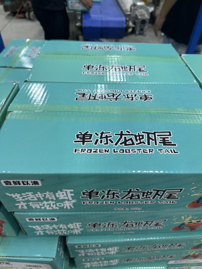 成品壹鲜以渔9斤装一级二级龙虾尾