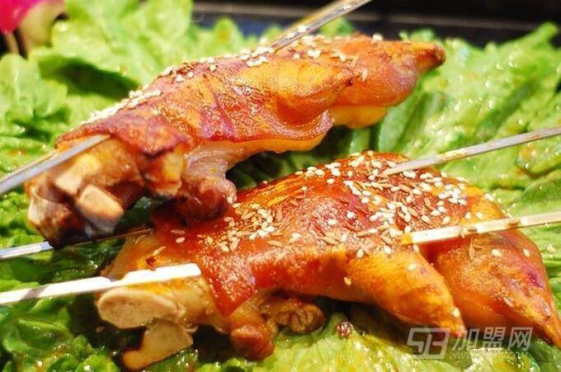 劈半猪蹄
