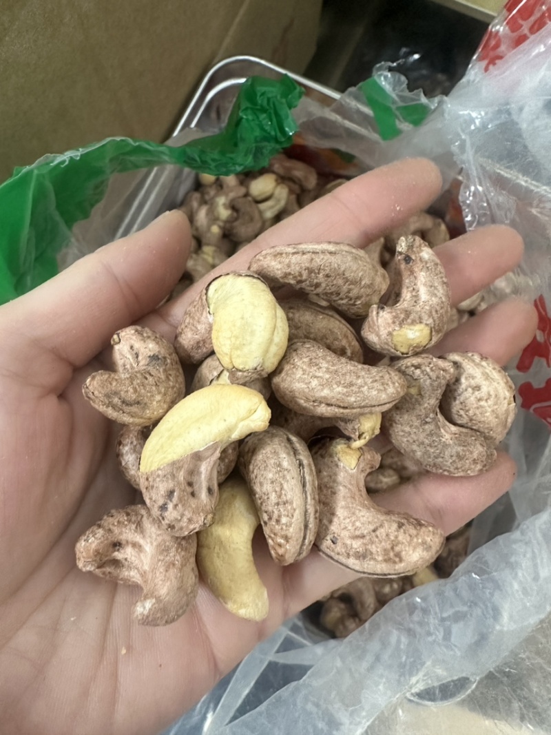 紫衣腰果大果180大量到货无坏果