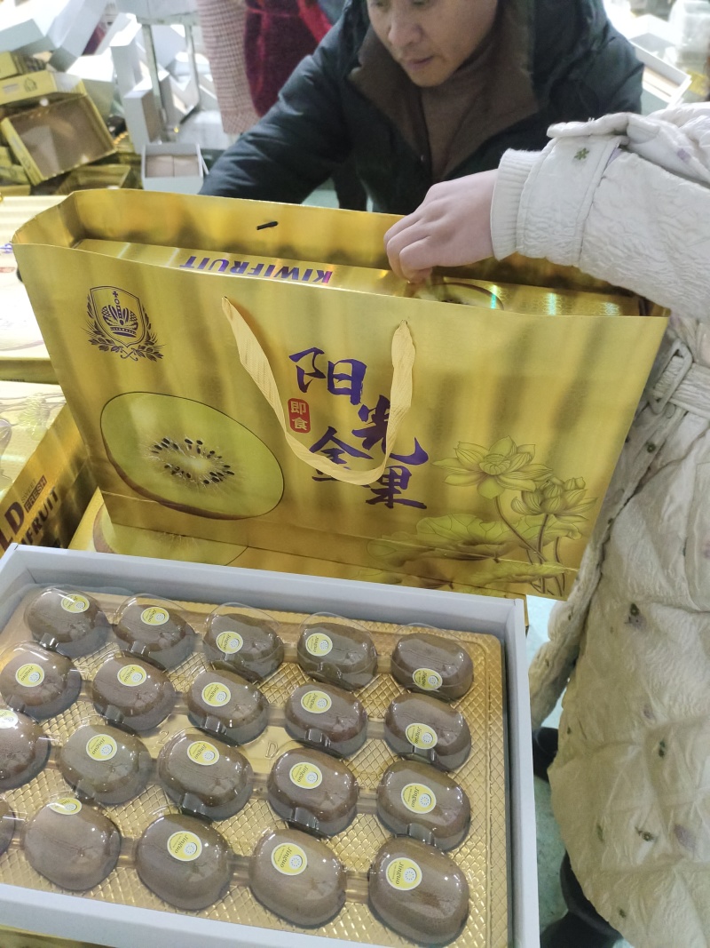 年货礼盒装猕猴桃/黄心猕猴桃/金桃产地源头直发