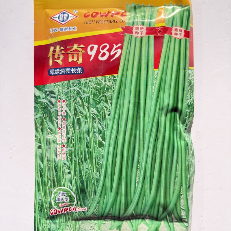 四季长豇豆种籽肉厚鲜嫩高产春秋播种长豇豆种籽大田基地种植