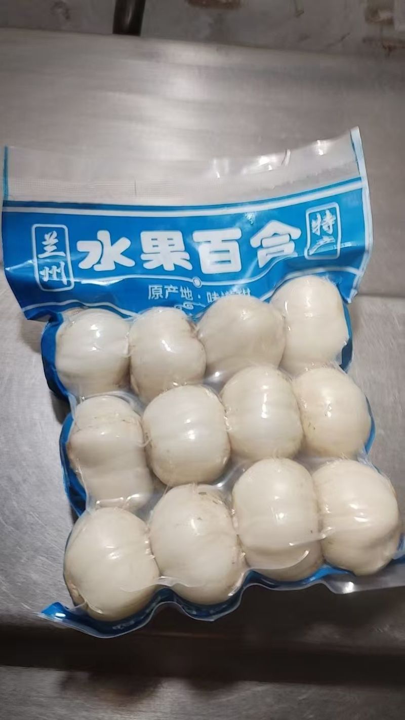 基地专业培育百合种球药食两用可观赏