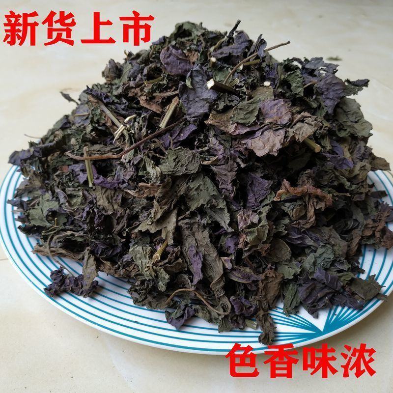 批发紫苏叶紫苏干新鲜紫苏鱼虾去腥泡茶紫苏叶干批发零售