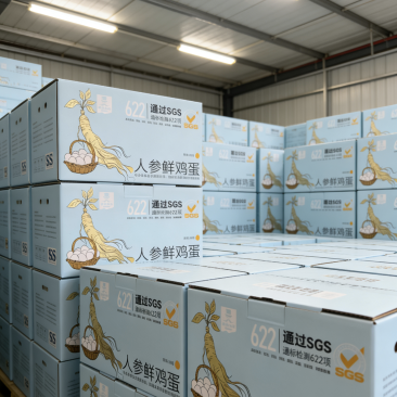 通过622项检测合格的鲜鸡蛋