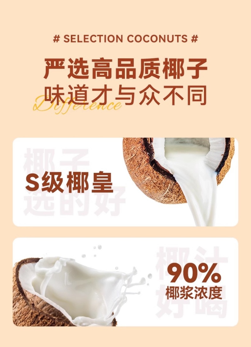 椰浆香浓脂肪含量有18%、30%，工厂现货