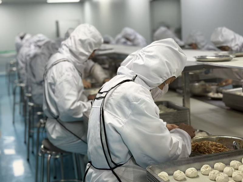 嵊州纯肉老面小笼包纯手工