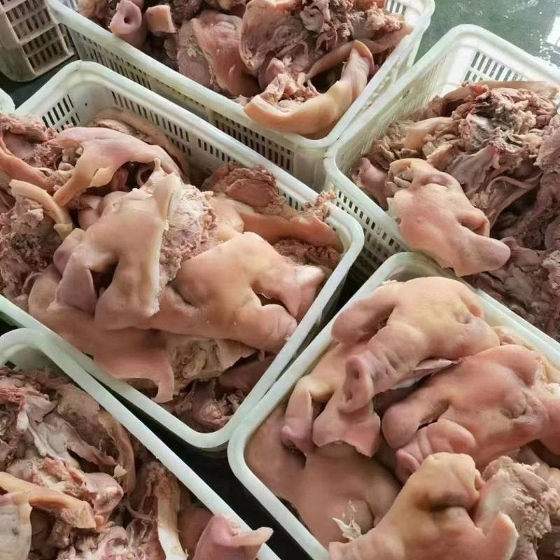 八成熟猪头肉