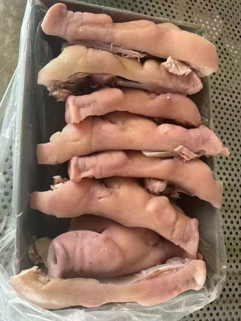 八成熟猪头肉