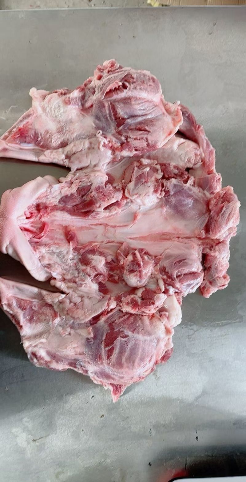国产生去骨猪头肉鲜货加工一件4张10公斤一件