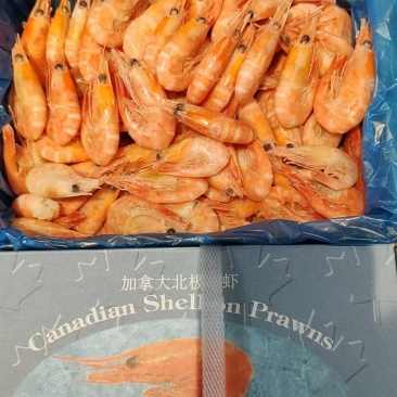 北极甜虾，标注60-80规格，实际90-120规格，