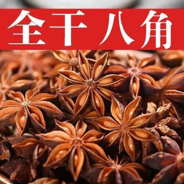 【新货】纯干广西八角大料无硫香料卤料八角纯干特级批发商用装