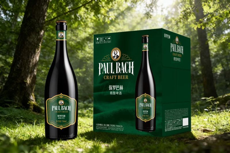 高端精酿啤酒，轻奢风~
