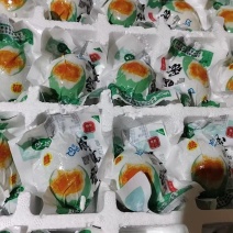 带包装的咸鸭蛋精品品质优可对接商超基地直供可视频看货