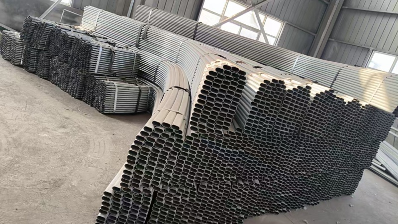 25×50椭圆管大棚骨架厂家直供可异形定制尺寸厚薄均可选择