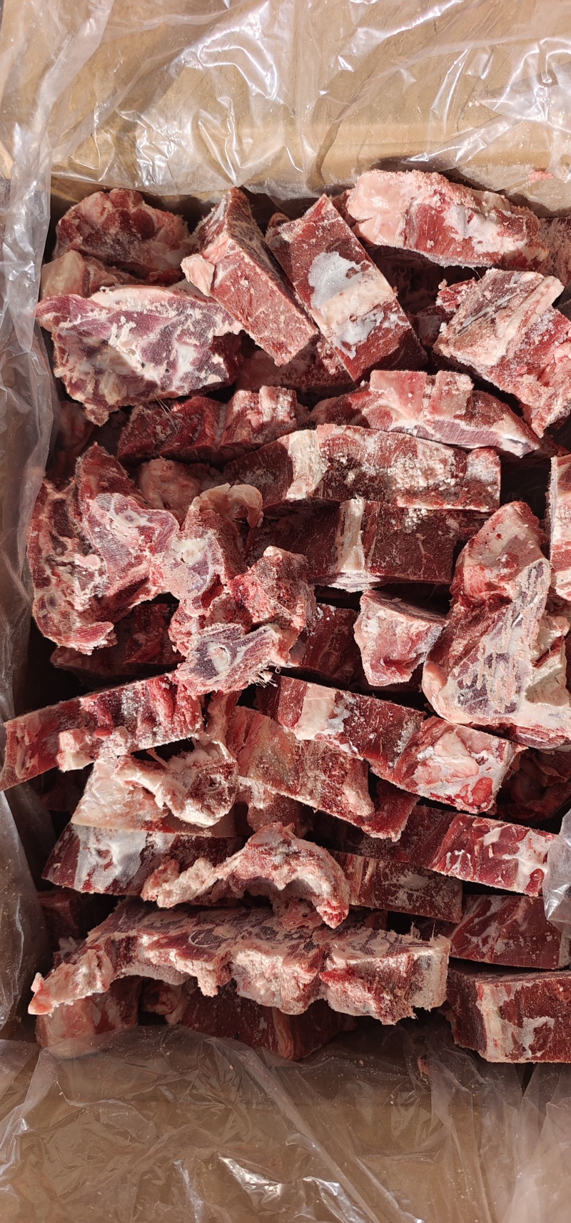 【羔羊肉龙骨】当地草饲绵羊脊骨，鲜冻品免费加工！常年有货