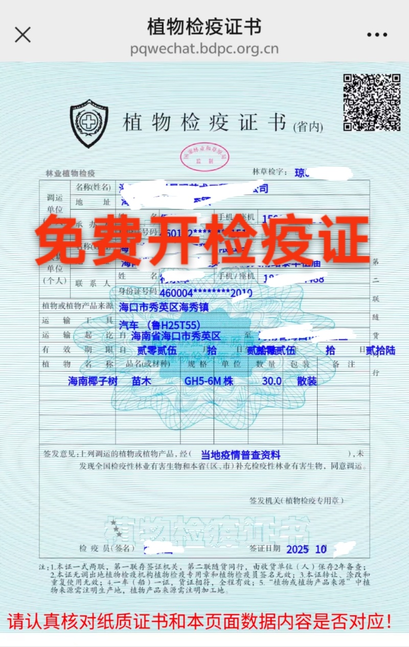 代开苗木检疫证，水果蔬菜检疫证，专业代开检疫证