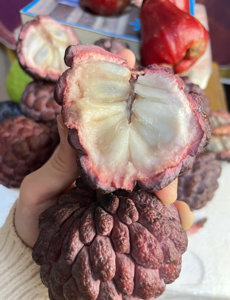 玫瑰释迦果原头货源