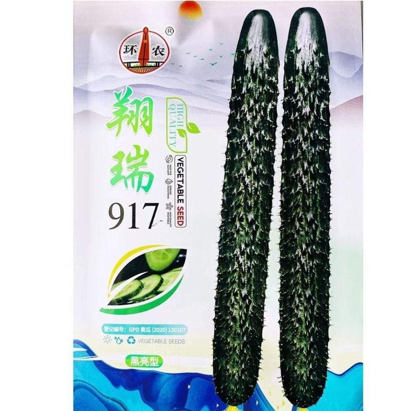 黄瓜种子翔瑞917黄瓜种子黑亮型杂交黄瓜种子抗病高产黄瓜