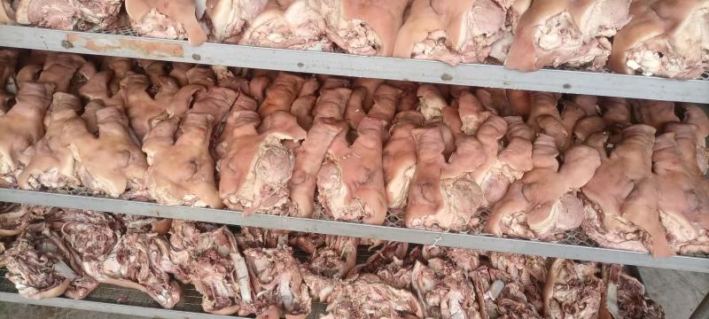 半成品猪头肉