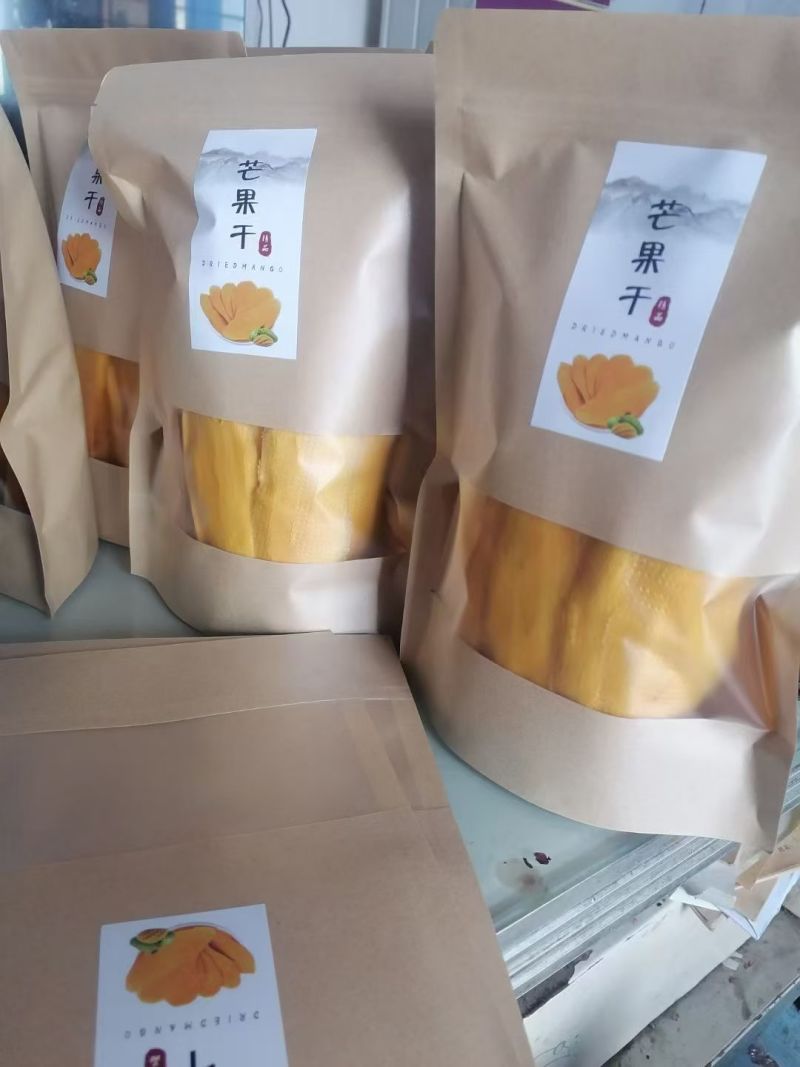 云南保山低温烘干芒果干0蔗糖添加薄片