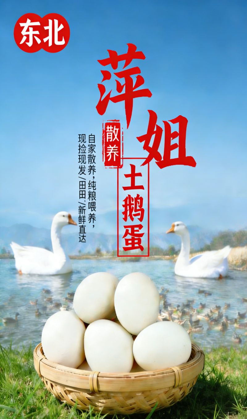 东北萍姐土鹅蛋