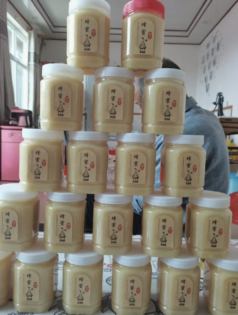 甘肃天水农家自养蜜蜂土蜂蜜